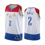 NBA 2 Ball Pelicans 20-21 city Maillot imprimé